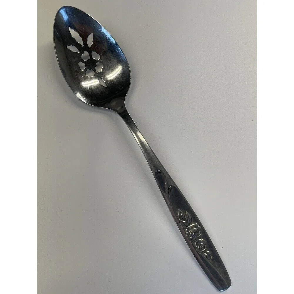 Oneida twin rose stainless Oneidaware roses glossy silverware choice flatware